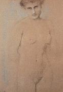 Nude Study Fernand Khnopff